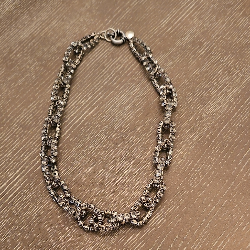 J CREW Elegant Silver Chain Bracelet